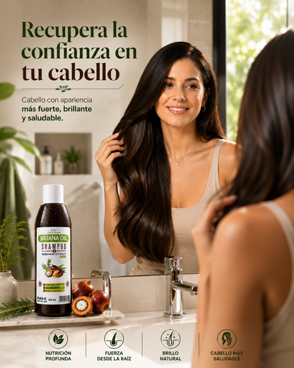 Shampoo de Batana para el Crecimiento Capilar