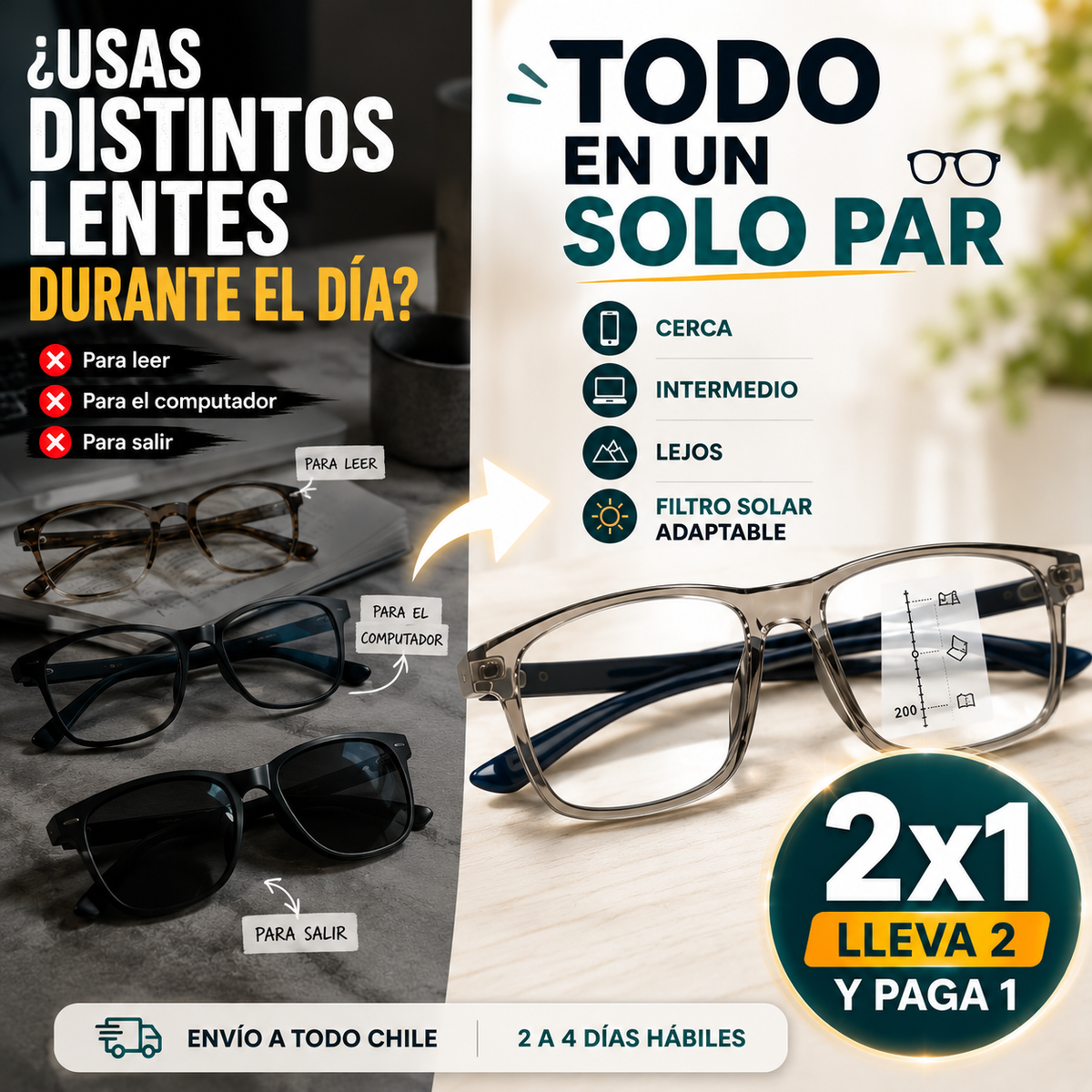 Vision Pro® Lentes Multifocales
